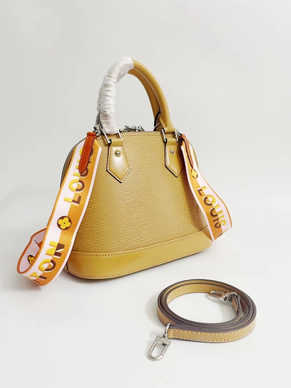 ルイヴィトンバッグ側面デザイン